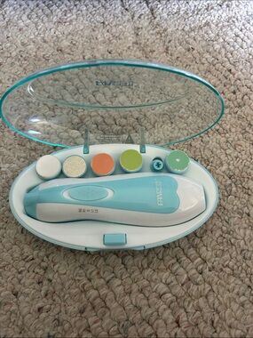 FansiDi Kids Electric Nail Care Kit in Aqua